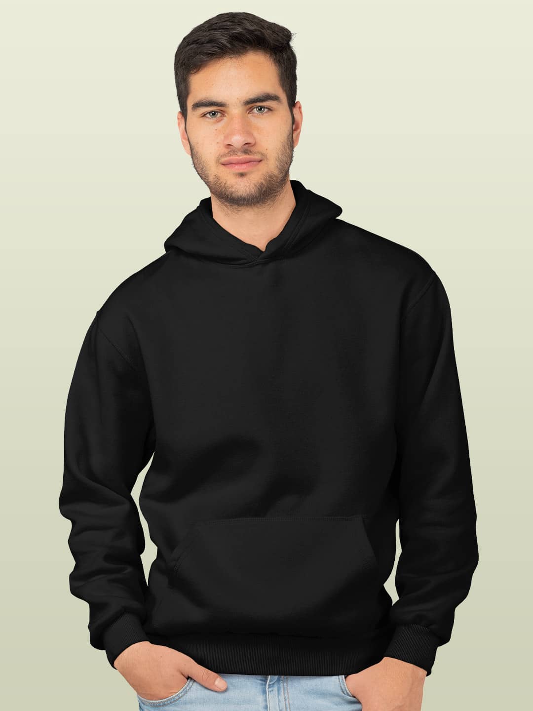 Basics - Mens Hoodie Black