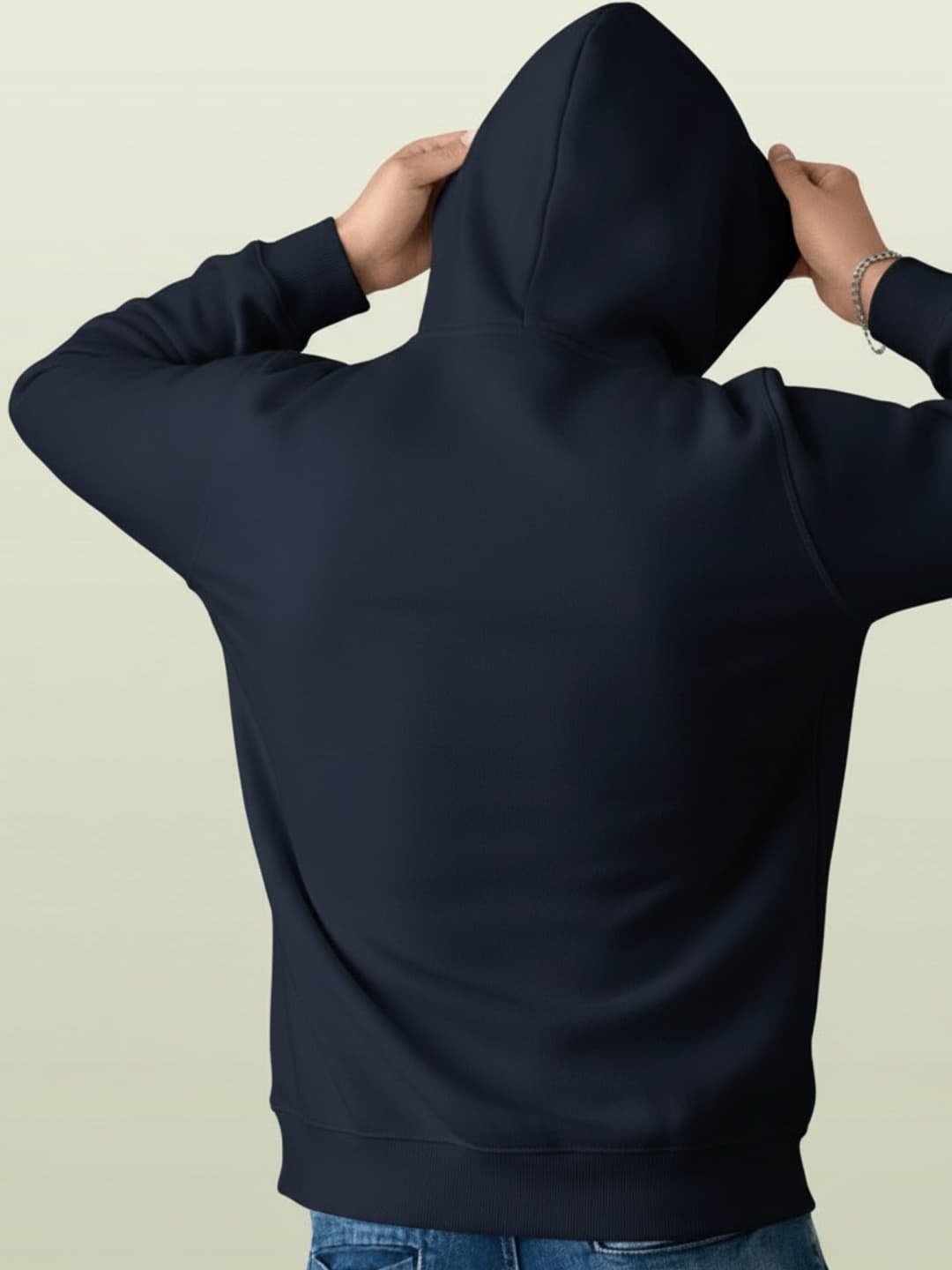 Basics - Mens Hoodie Navy Blue