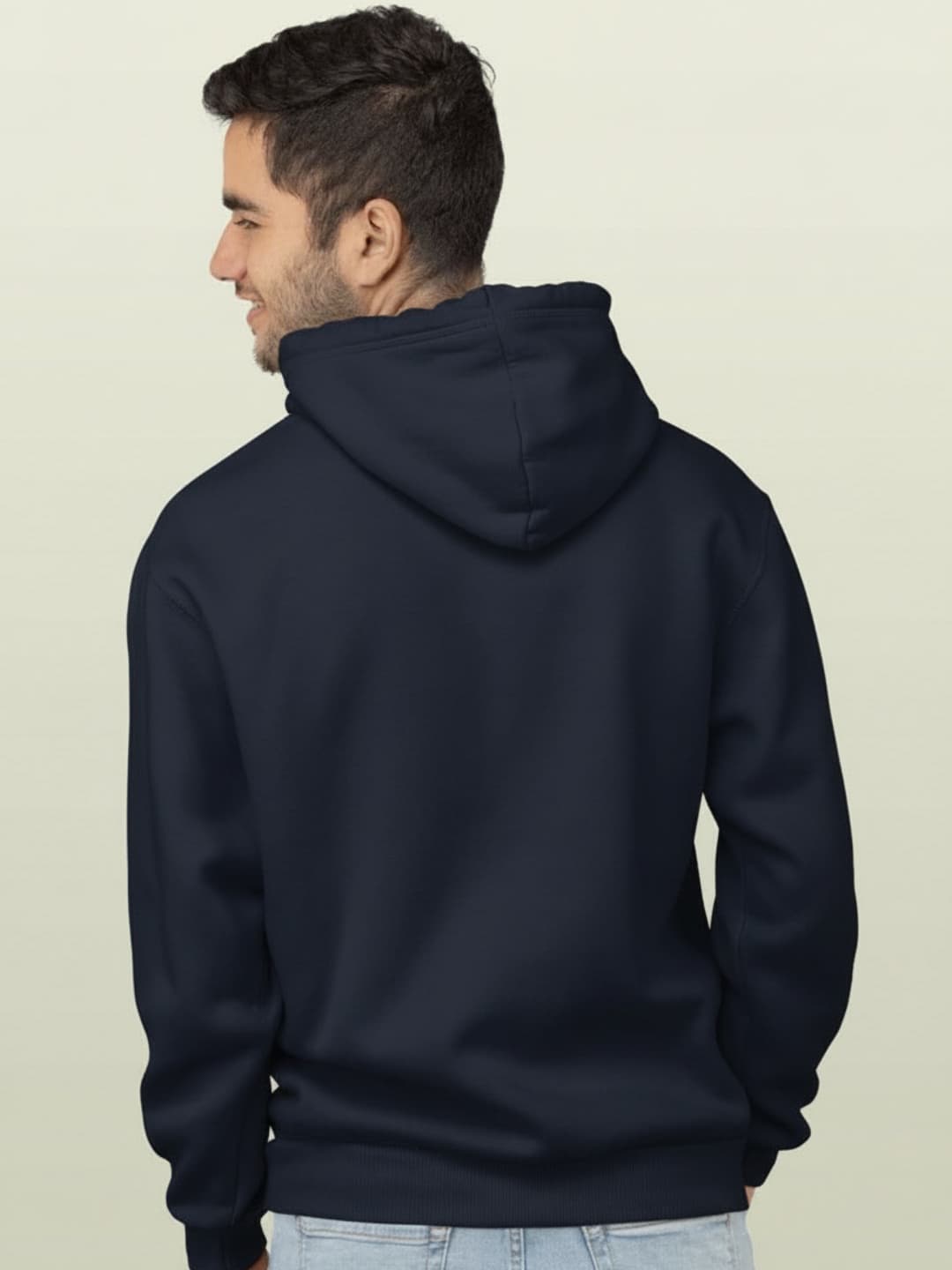 Basics - Mens Hoodie Navy Blue