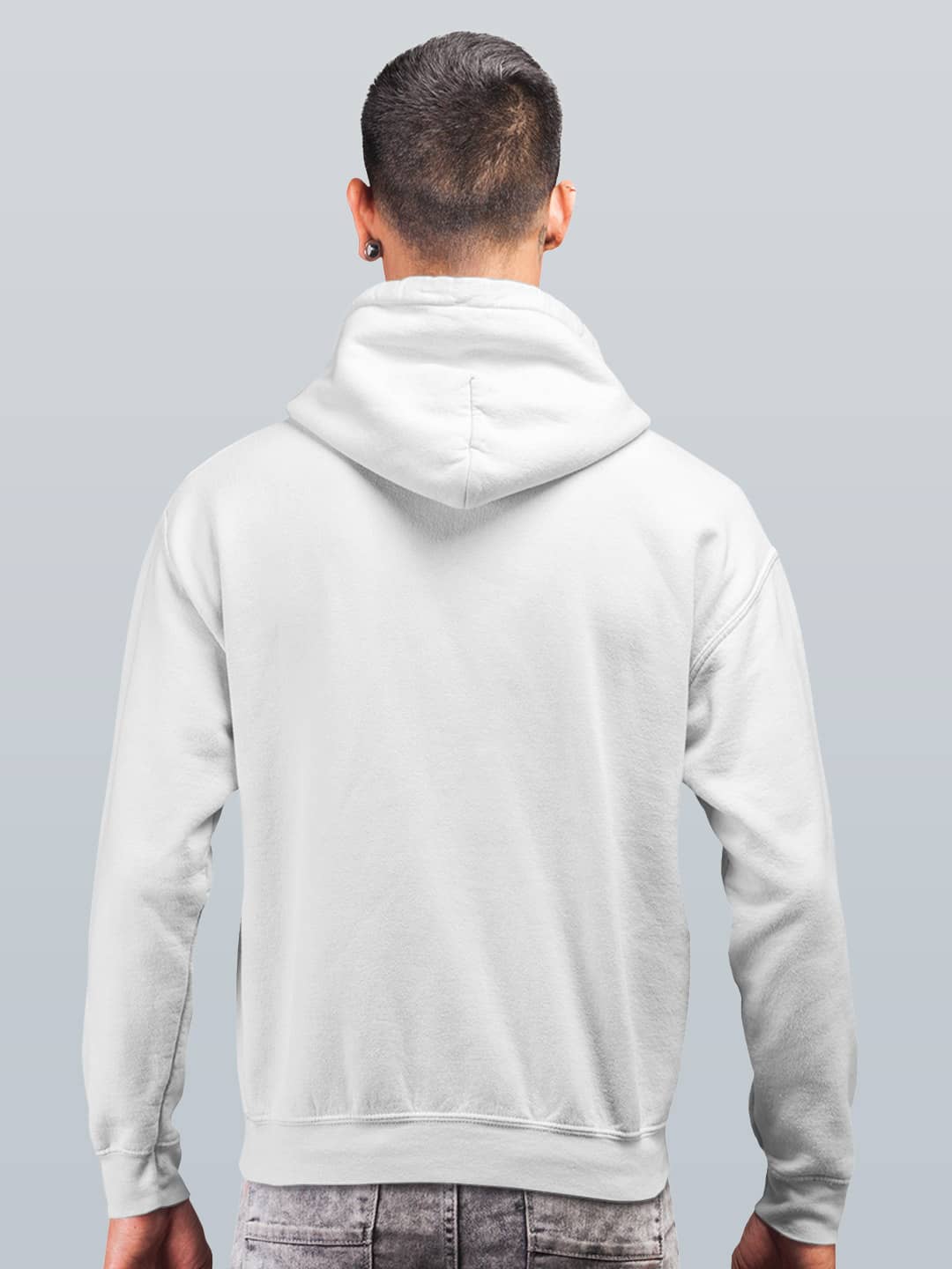 Basics - Mens Hoodie White