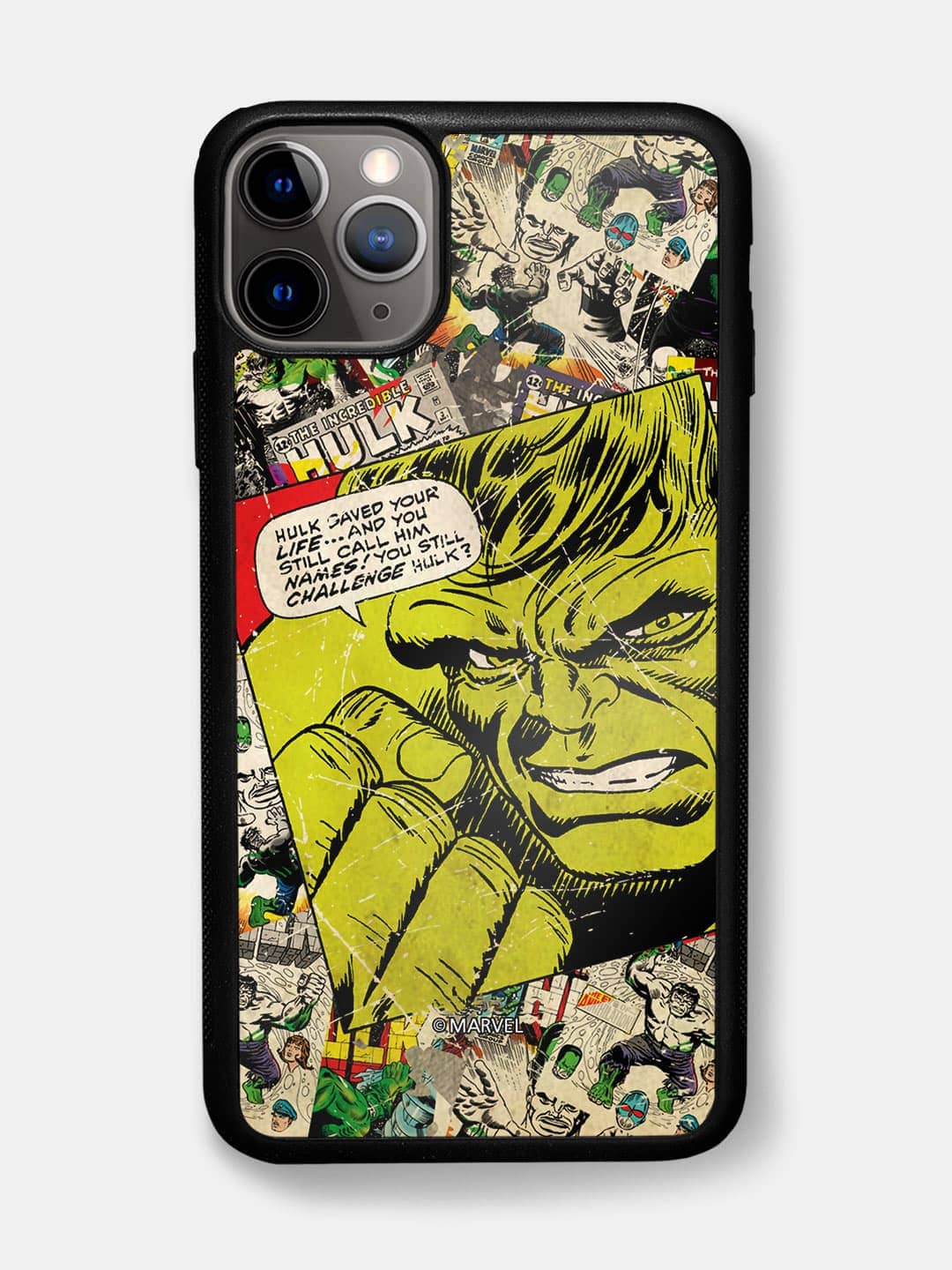 Comic Hulk - iPhone 11 Pro Max Bumper Cover