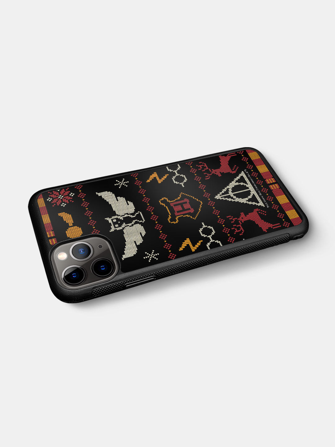 Harry Potter Christmas Pattern - iPhone 11 Pro Max Bumper Cover