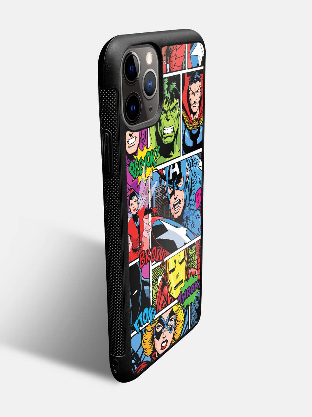 Comic Superheroes Mashup - iPhone 11 Pro Max Cover