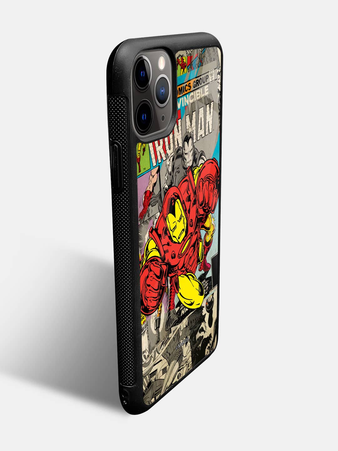 Comic Iron Man - iPhone 11 Pro Max Glass Cover