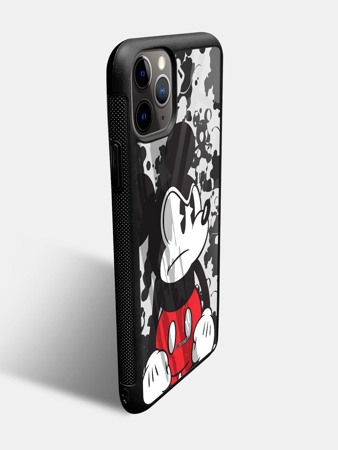 Grumpy Mickey - iPhone 11 Pro Max Glass Cover