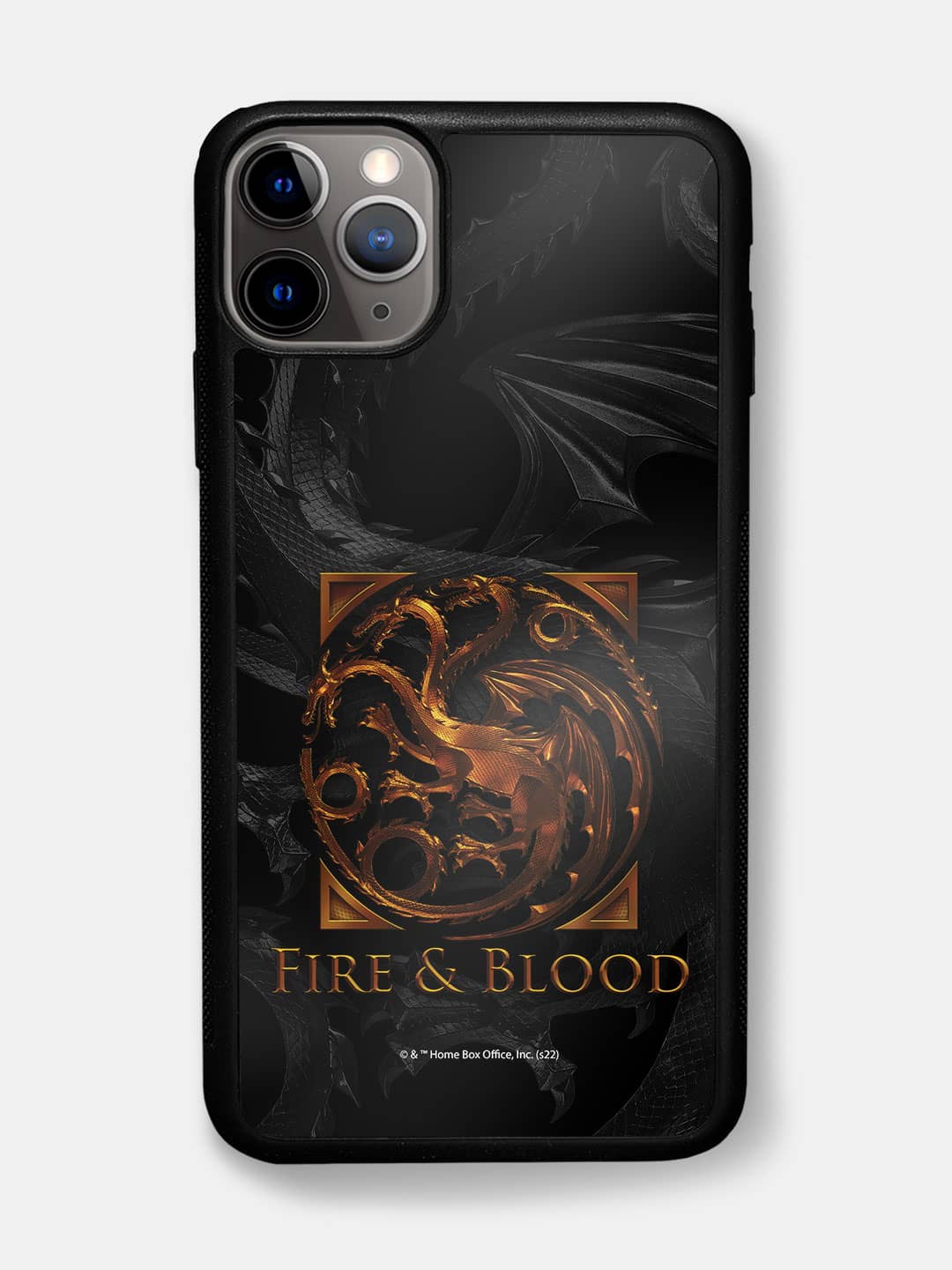 Fire and Blood - iPhone 11 Pro Bumper Cover