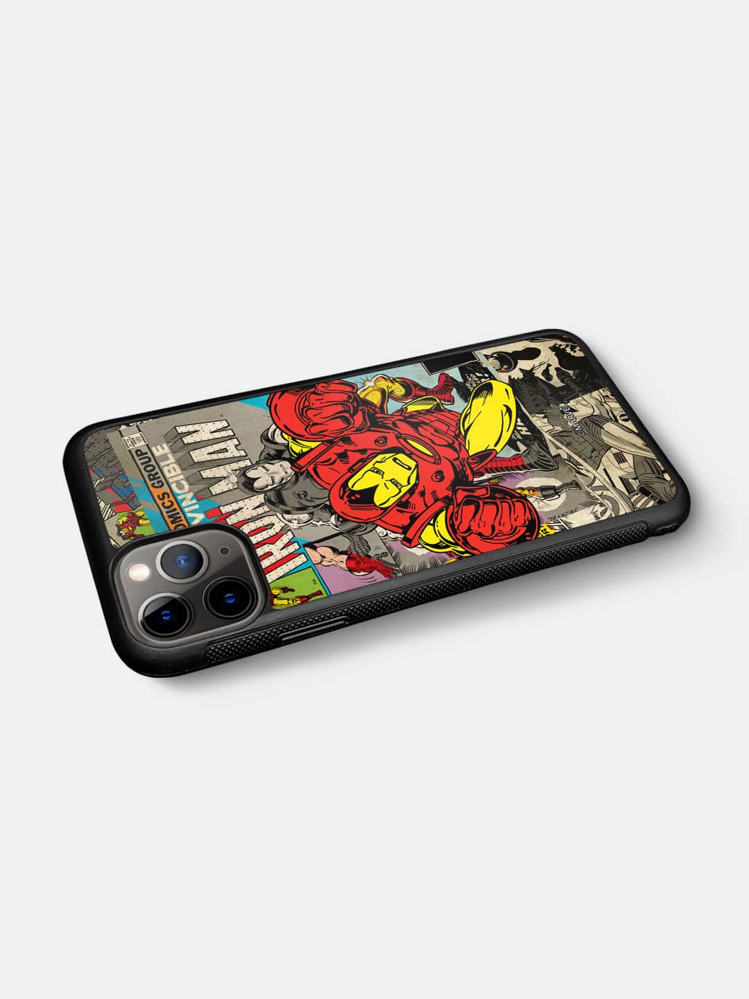Comic Iron Man - iPhone 11 Pro Bumper Cover