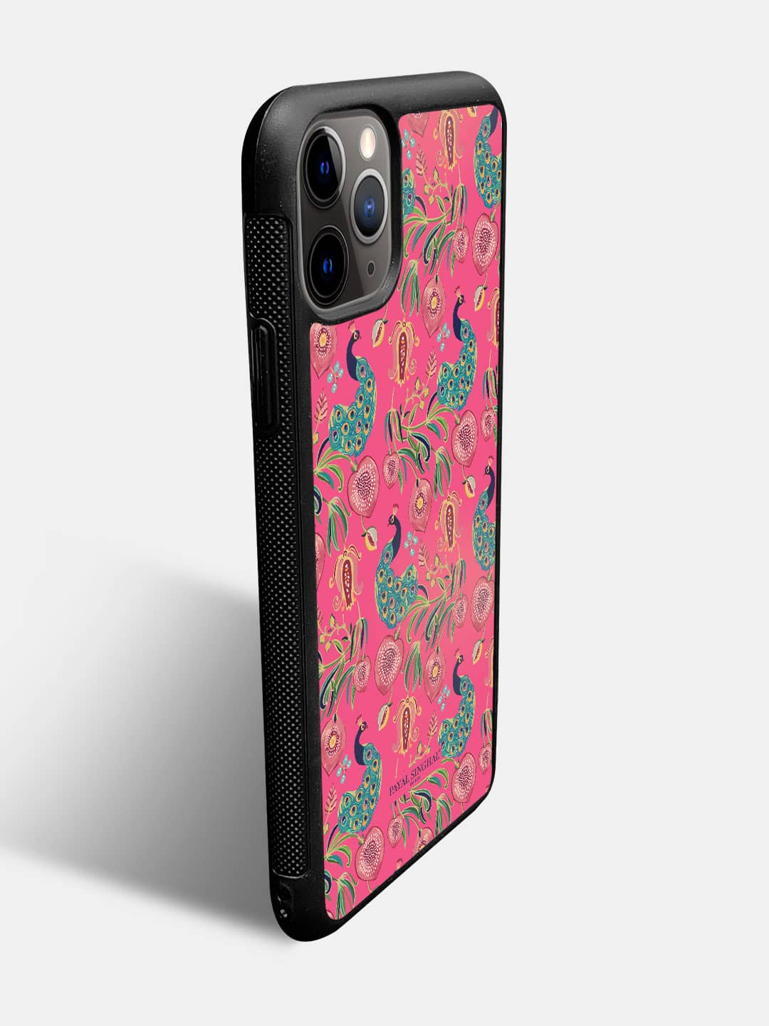 Payal Singhal Anaar and Mor Pink - iPhone 11 Pro Cover