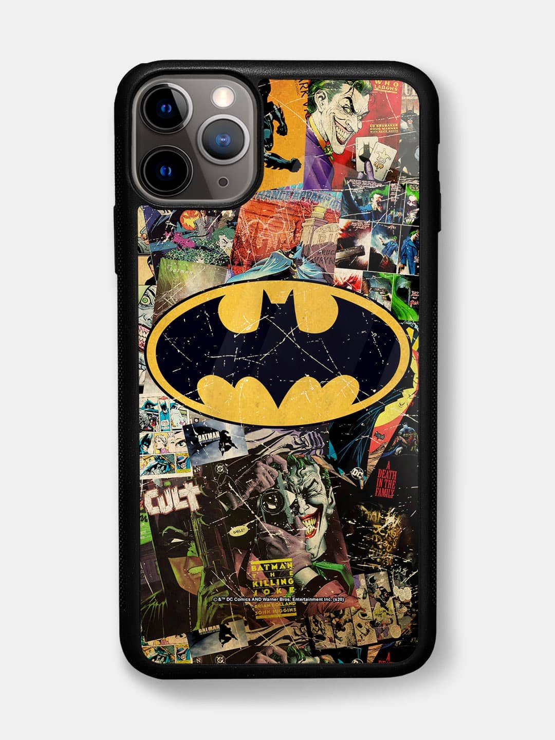 Comic Bat - iPhone 11 Pro Glass Cover