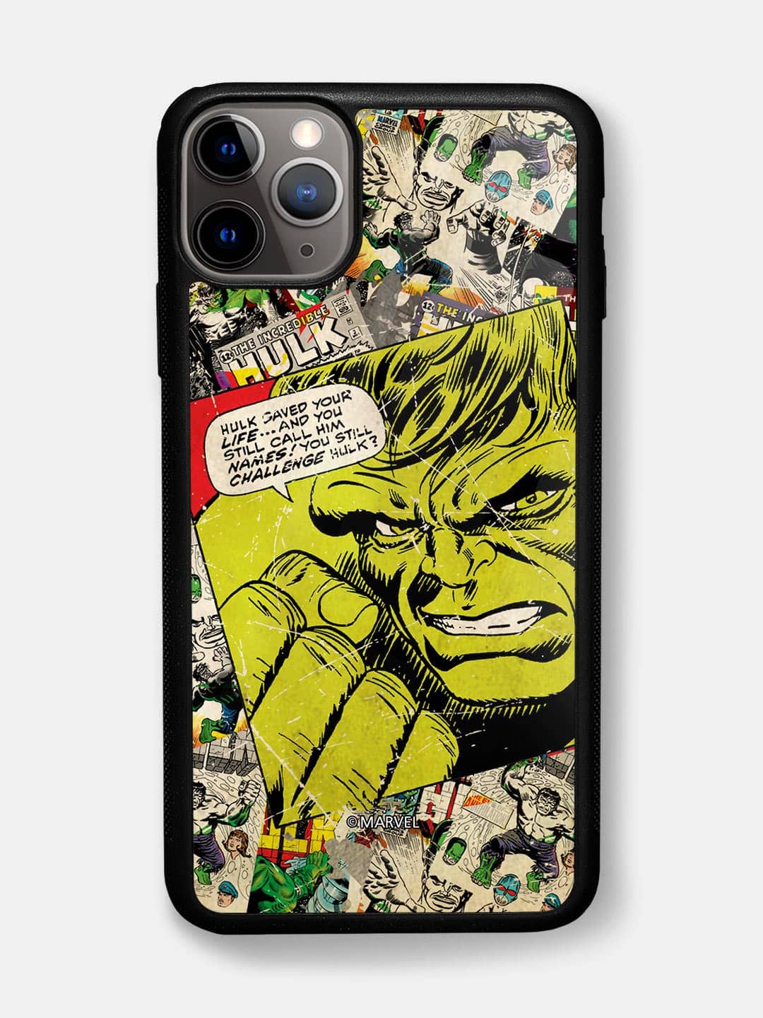 Comic Hulk - iPhone 11 Pro Glass Cover