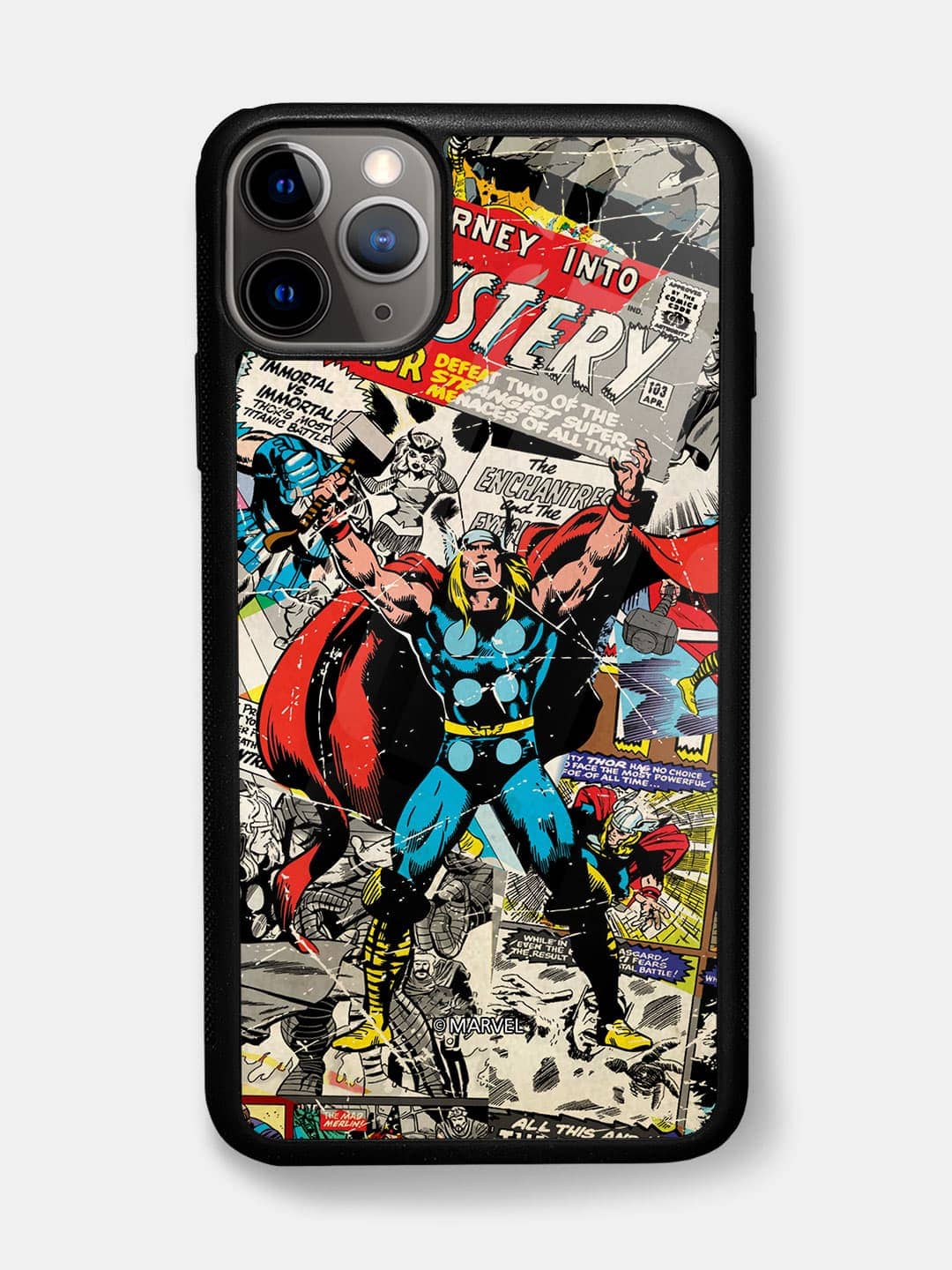 Comic Thor - iPhone 11 Pro Glass Cover