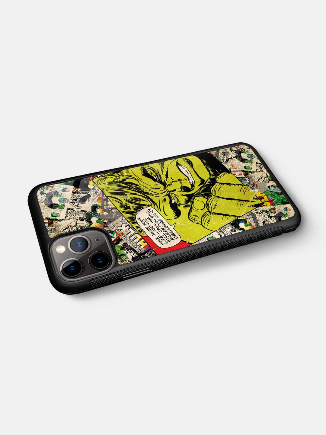 Comic Hulk - iPhone 11 Pro Glass Cover