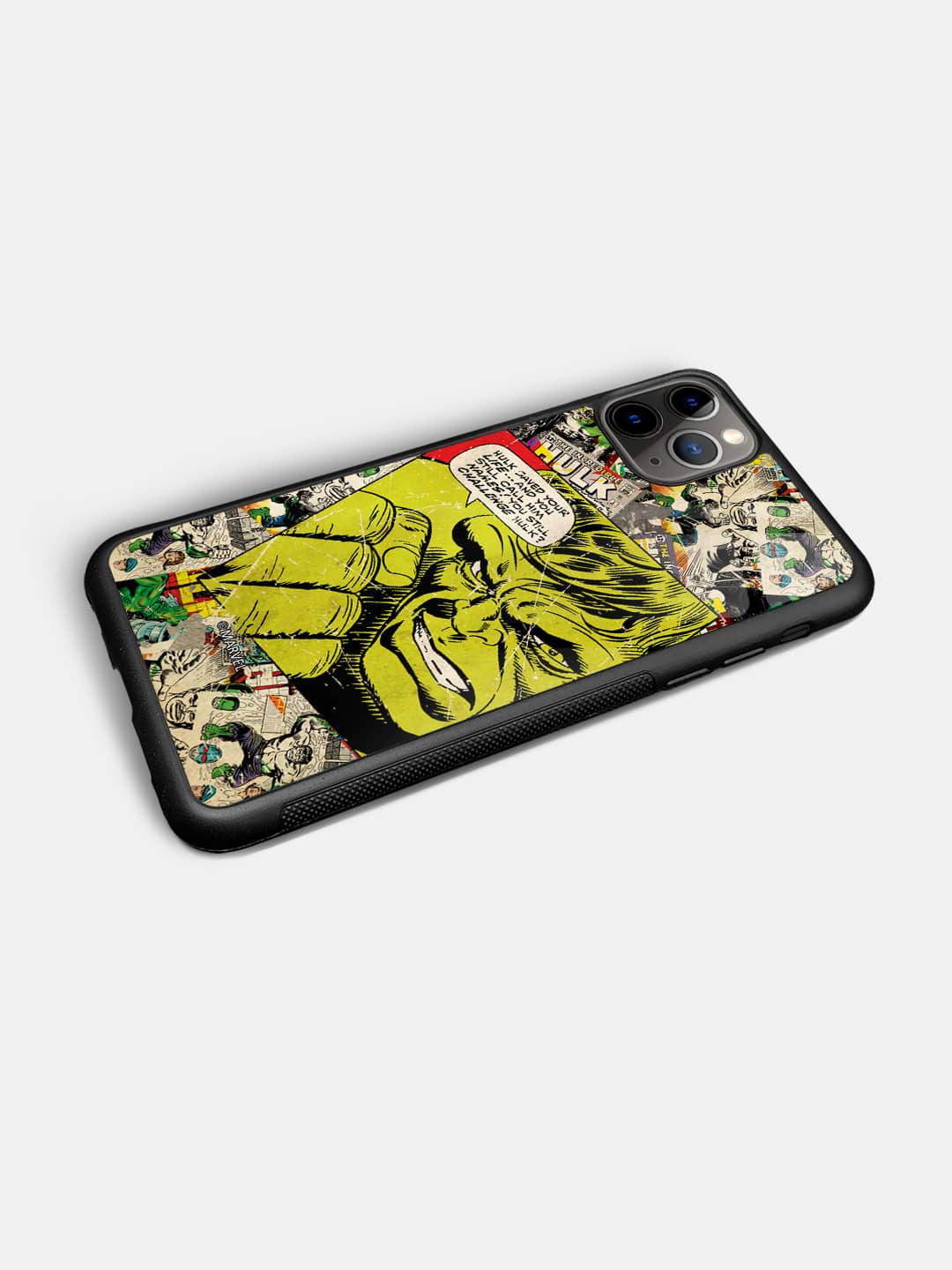 Comic Hulk - iPhone 11 Pro Glass Cover