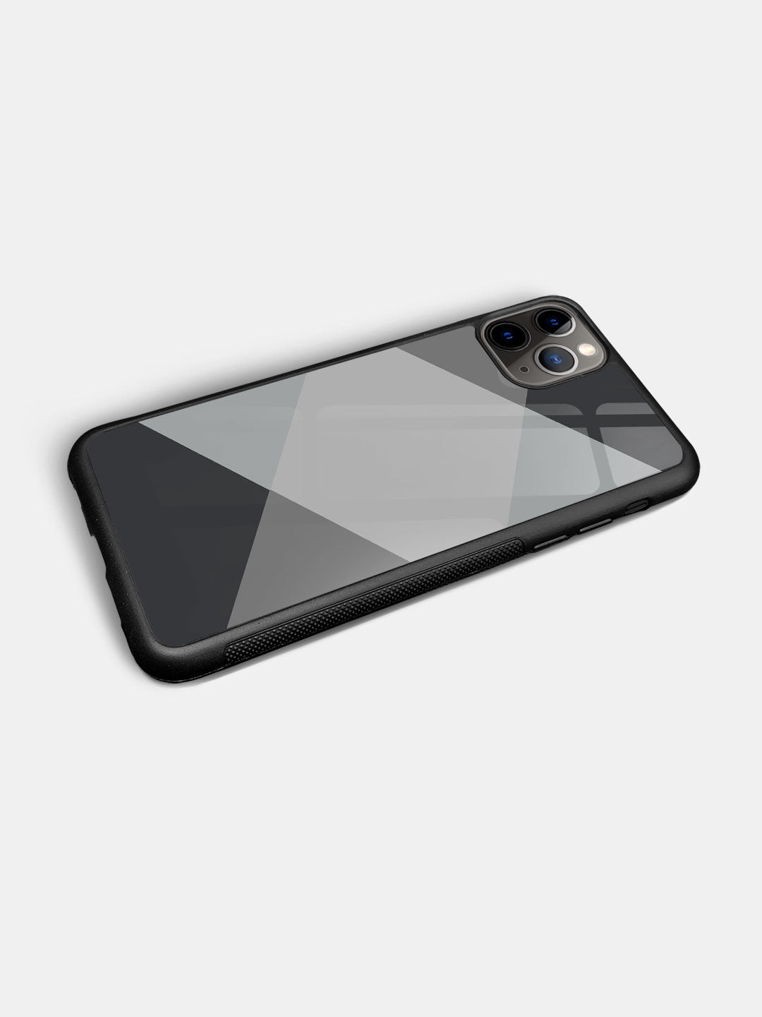 Criss Cross Grey - iPhone 11 Pro Glass Cover