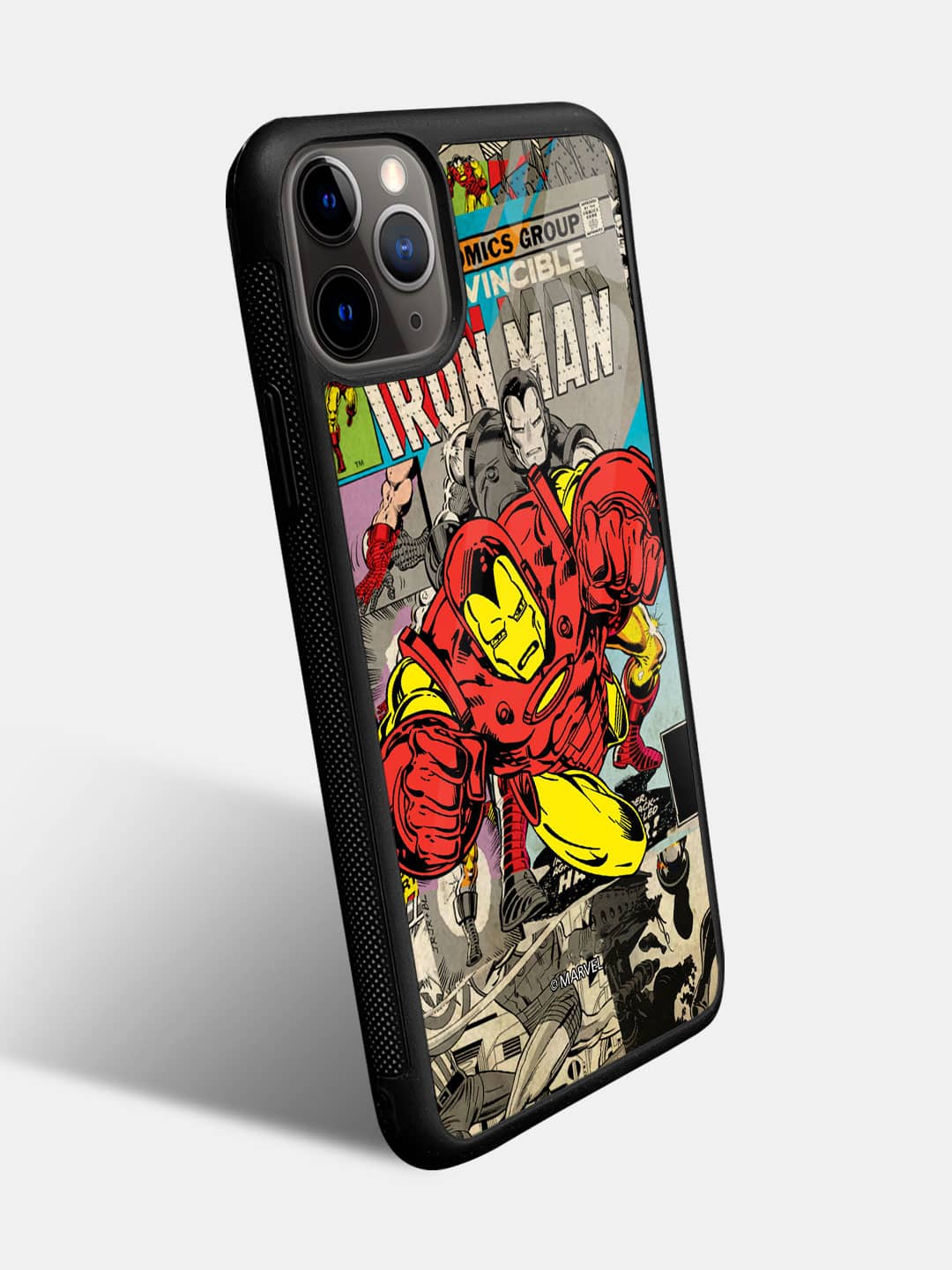 Comic Iron Man - iPhone 11 Pro Glass Cover
