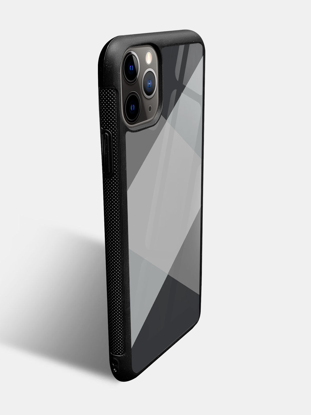 Criss Cross Grey - iPhone 11 Pro Glass Cover