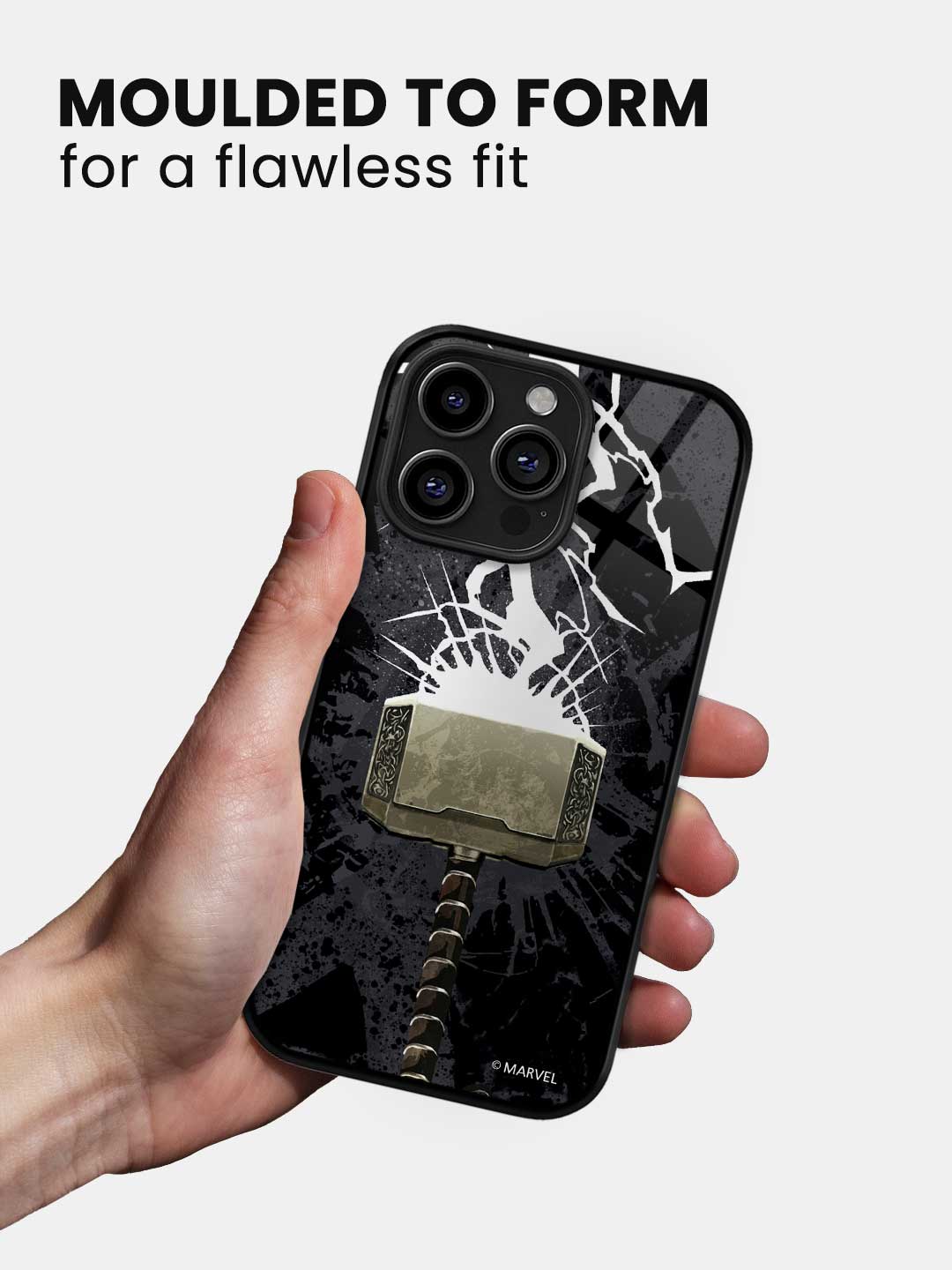 The Thunderous Hammer - iPhone 12 Pro Max Glass Cover