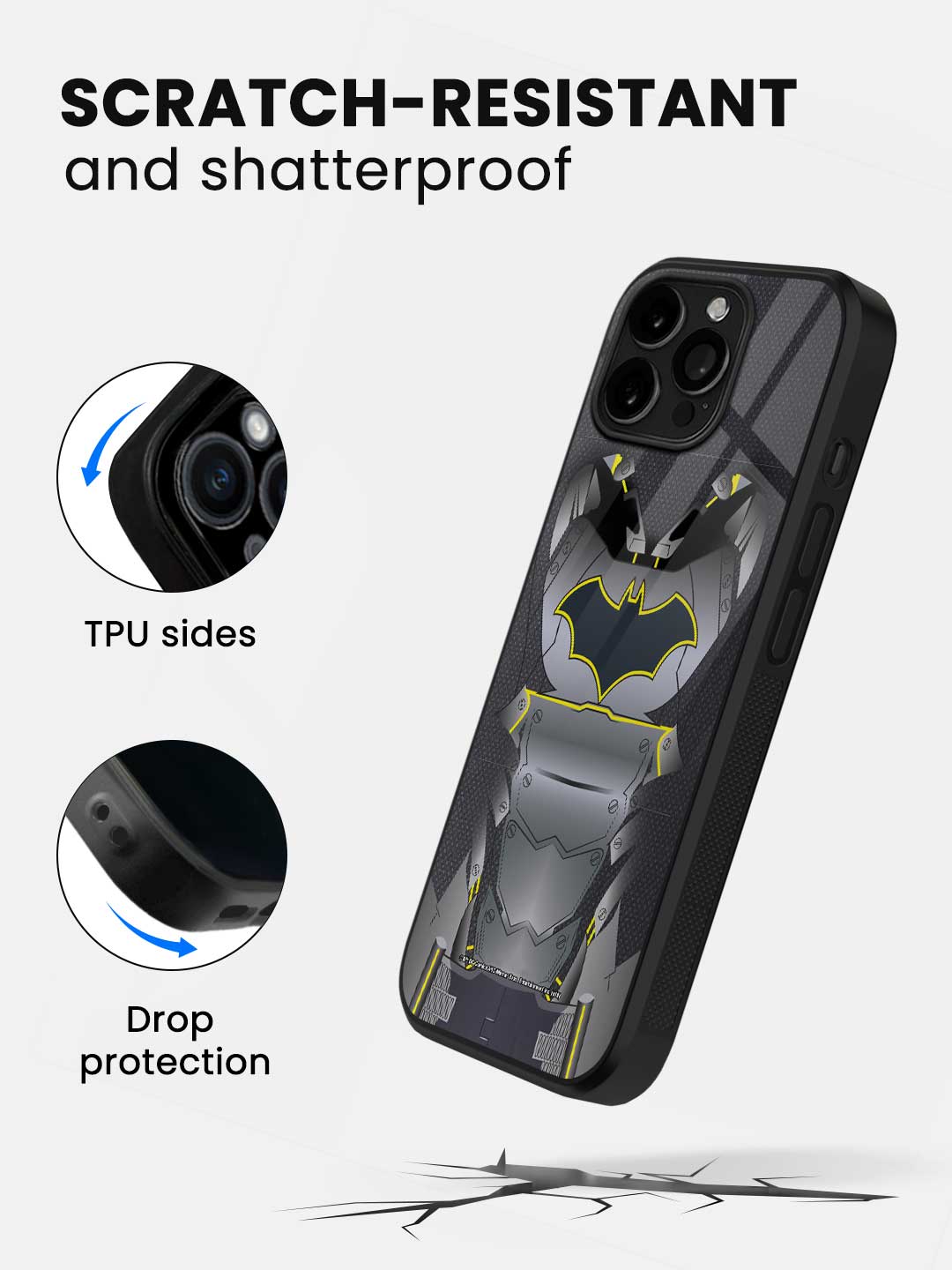 Suit up Batman - iPhone 12 Pro Max Glass Cover