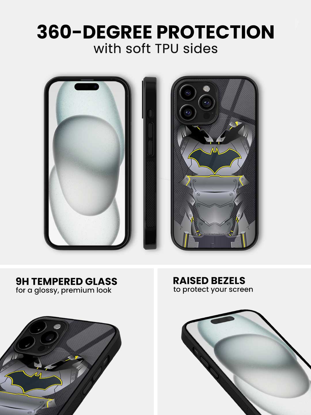 Suit up Batman - iPhone 12 Pro Max Glass Cover