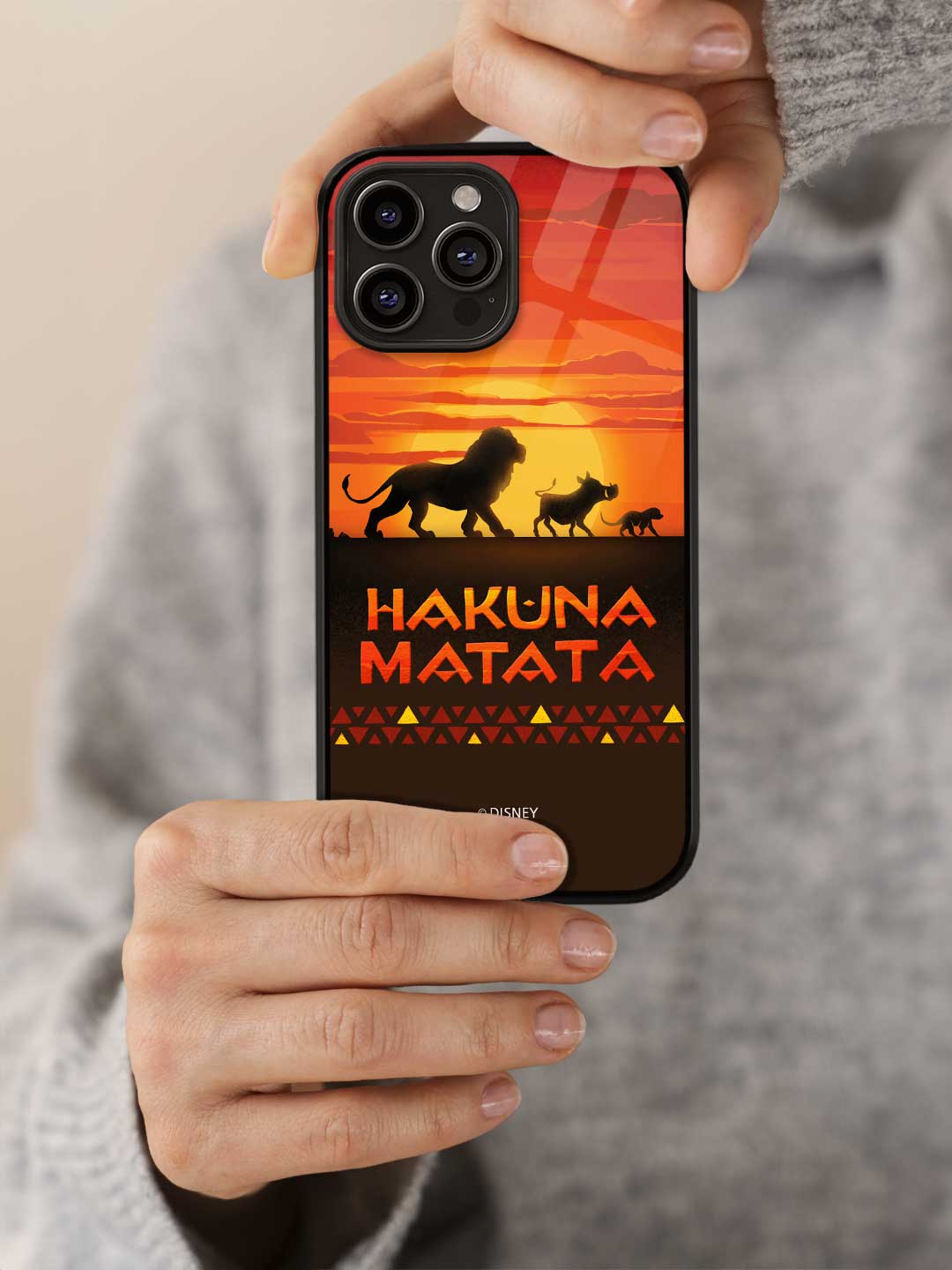 Hakuna Matata - iPhone 12 Pro Max Glass Cover