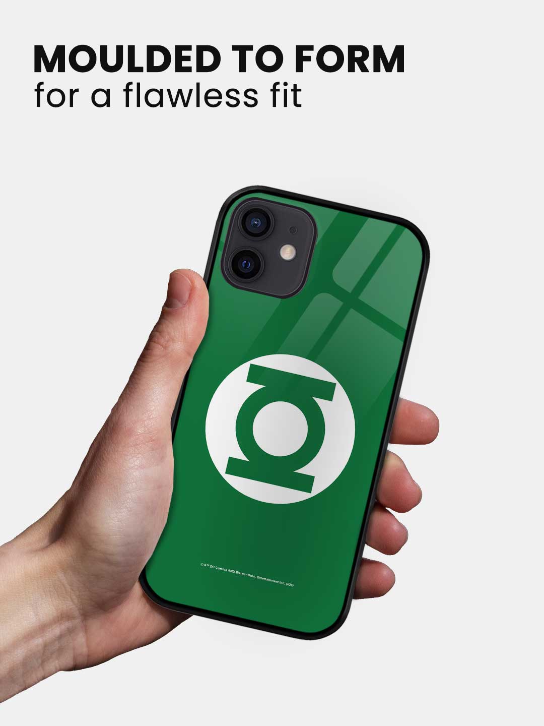 Logo Green Lantern - iPhone 12 Mini Glass Cover