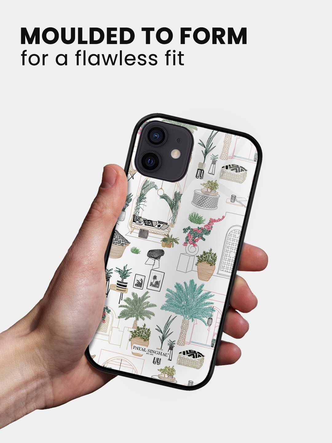 Payal Singhal Cafe Morrocco - iPhone 12 Mini Glass Cover