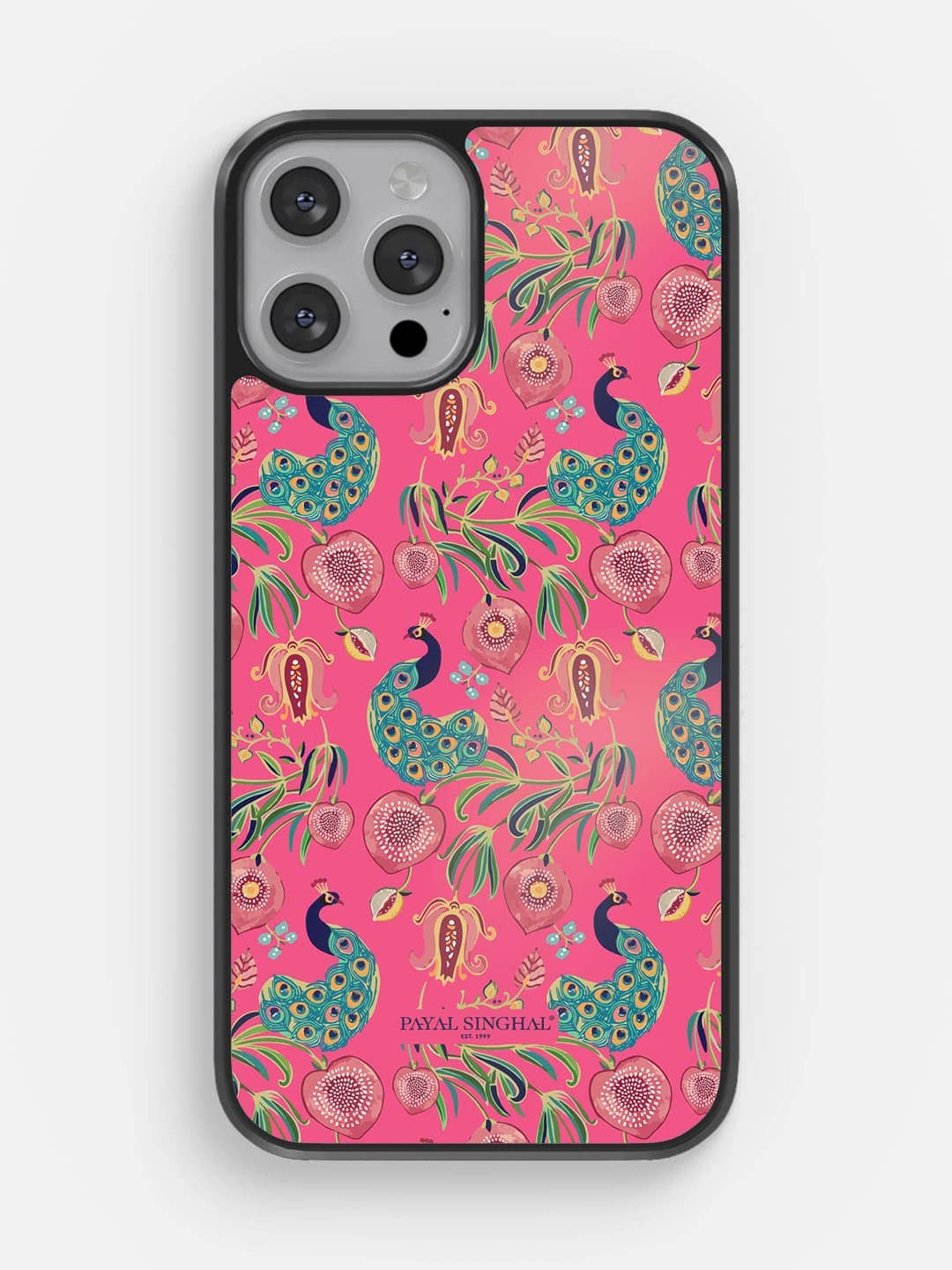 Payal Singhal Anaar and Mor Pink - iPhone 12 Pro Bumper Cover