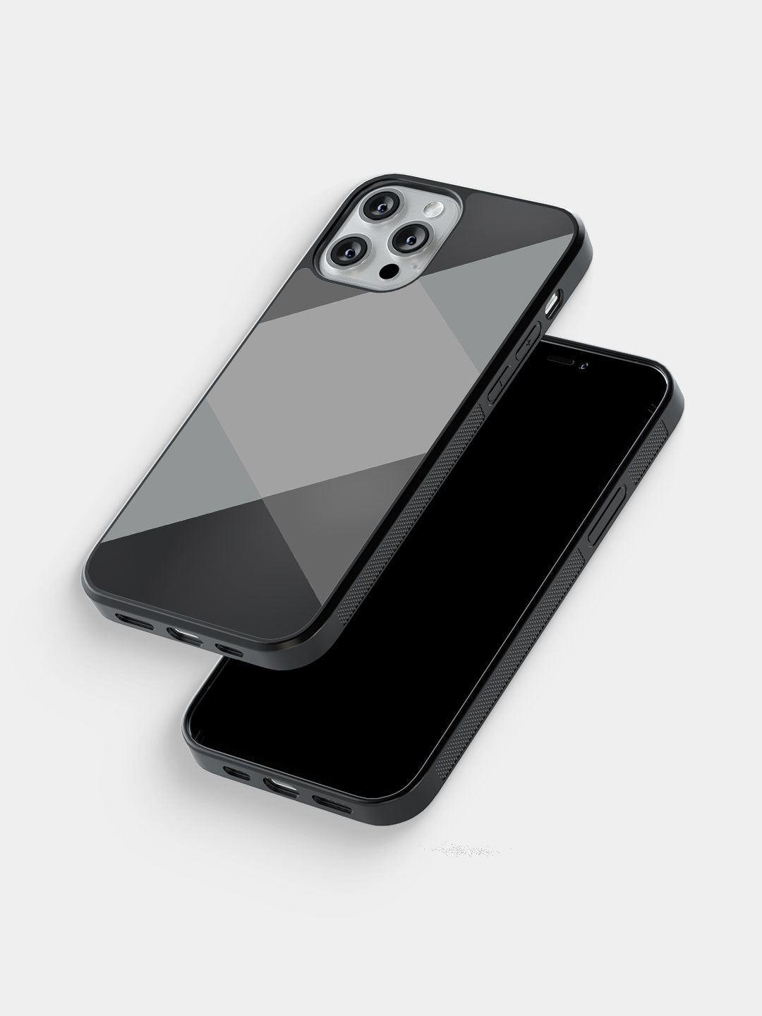 Criss Cross Grey - iPhone 12 Pro Cover