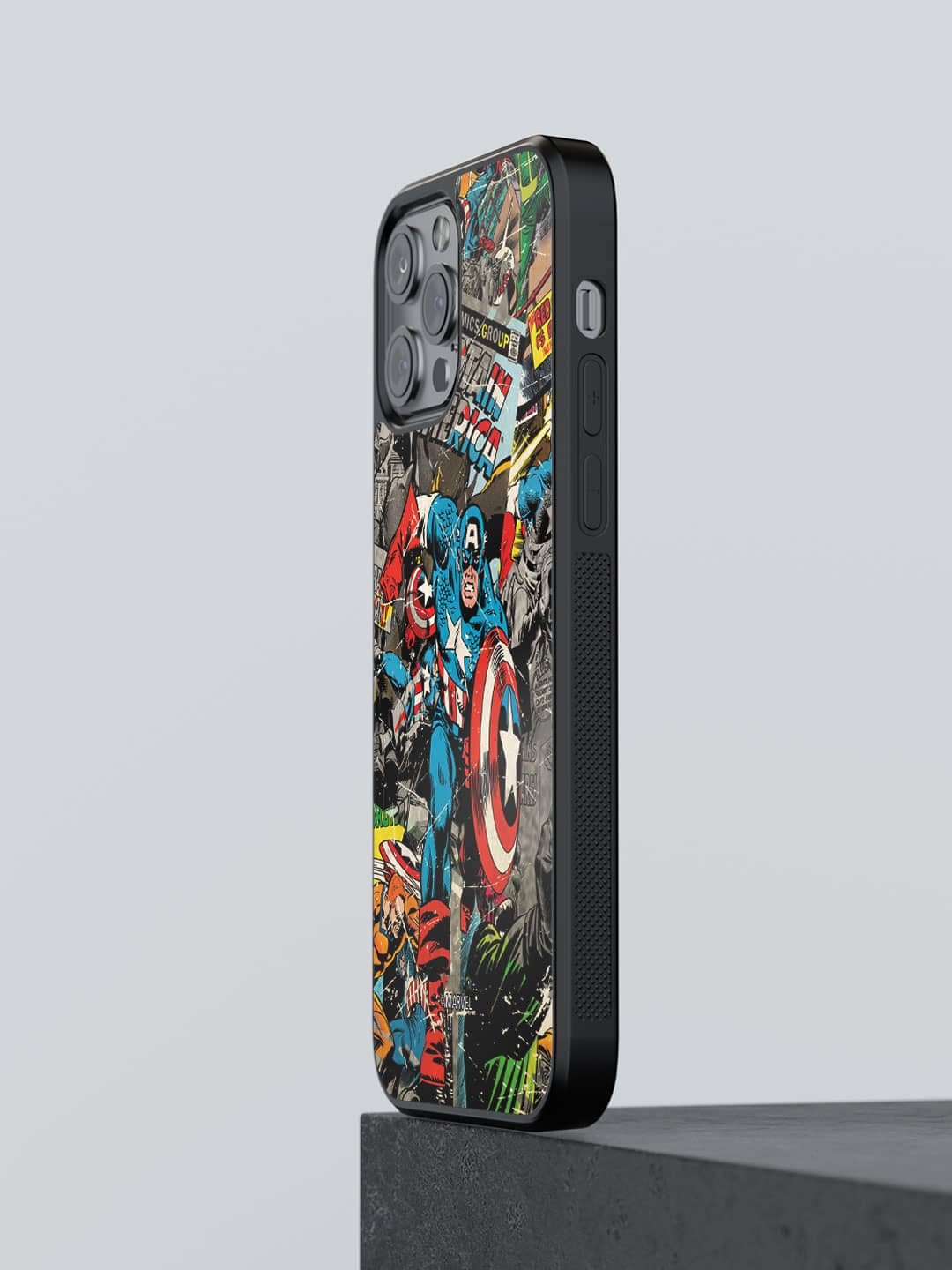 Comic Captain America - iPhone 12 Pro Cover