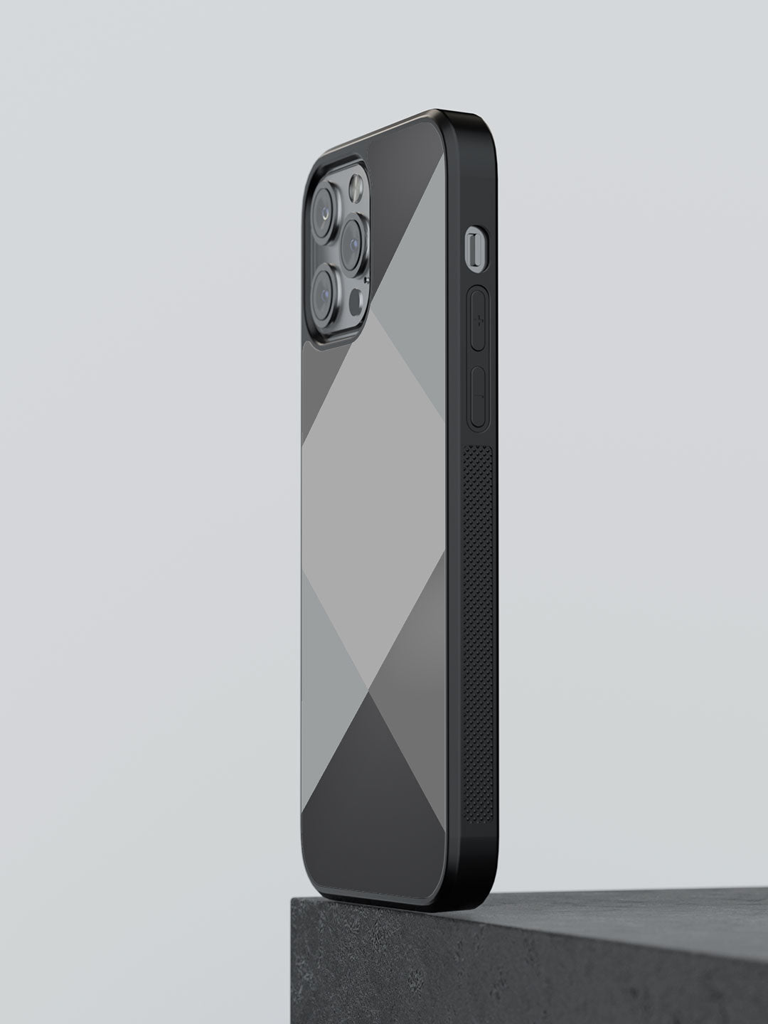 Criss Cross Grey - iPhone 12 Pro Cover