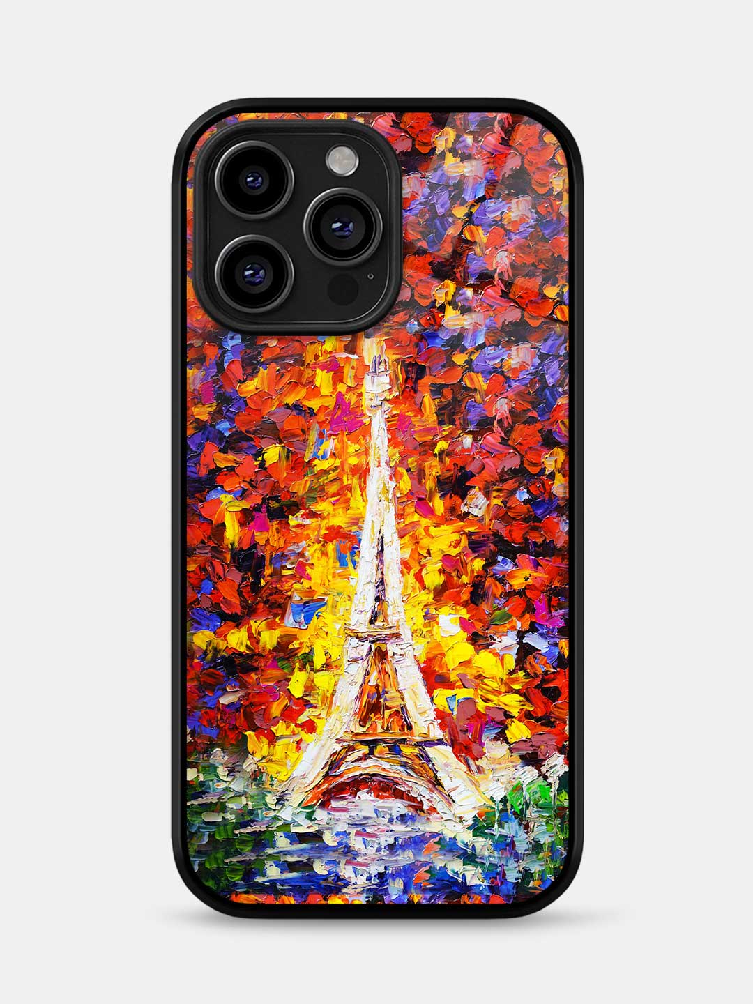 Artistic Eiffel - iPhone 12 Pro Glass Cover