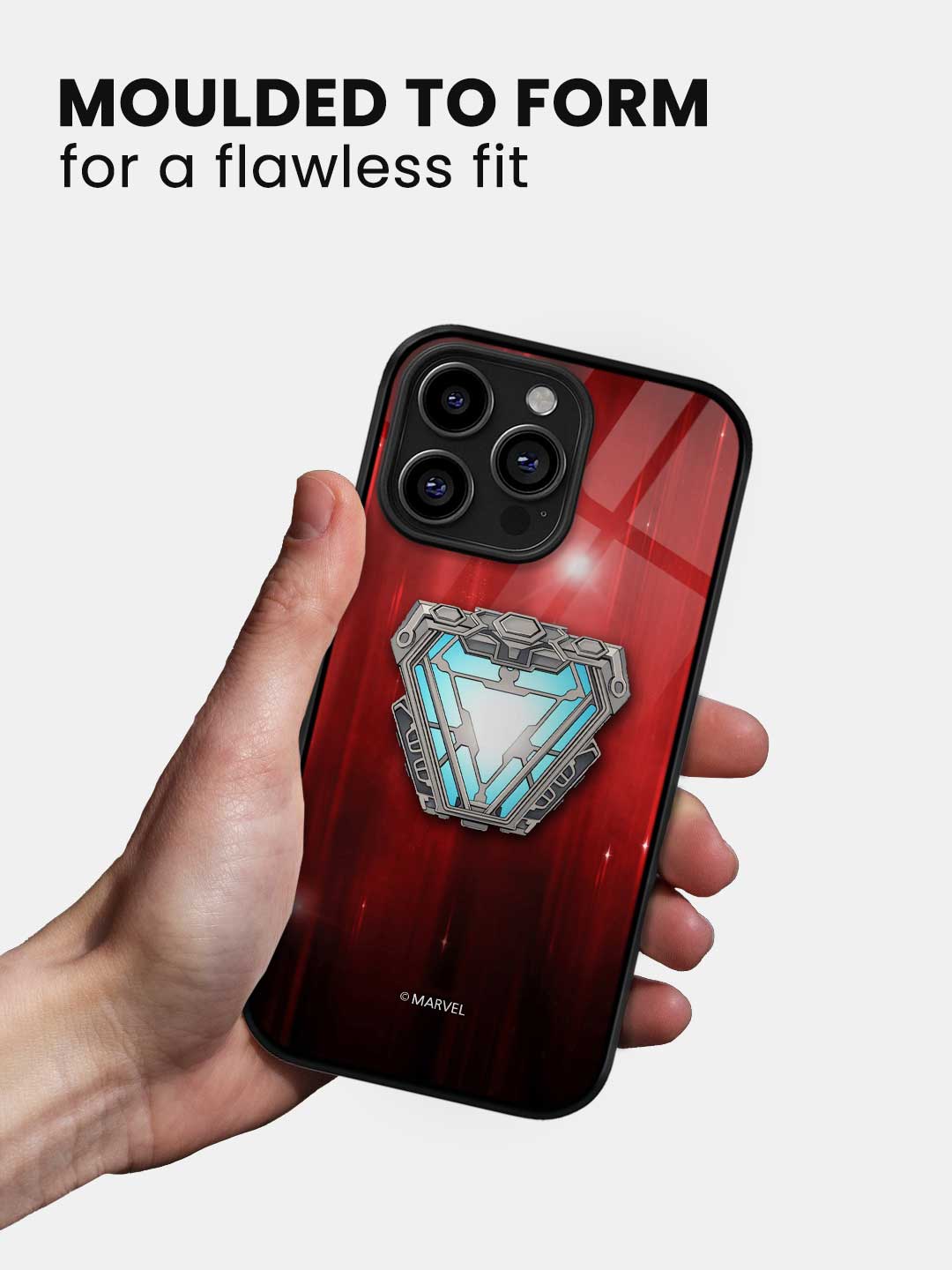 Iron Man Infinity Arc Reactor - iPhone 12 Pro Glass Cover