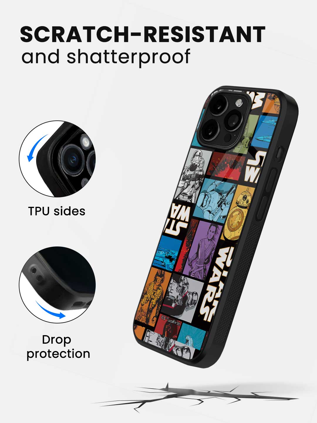 The Force Awakens - iPhone 12 Pro Glass Cover