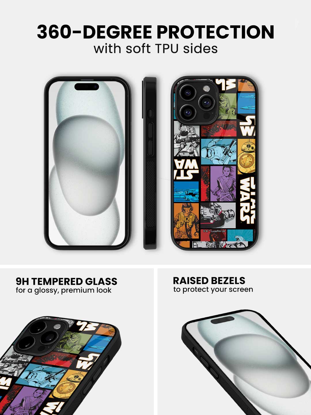 The Force Awakens - iPhone 12 Pro Glass Cover