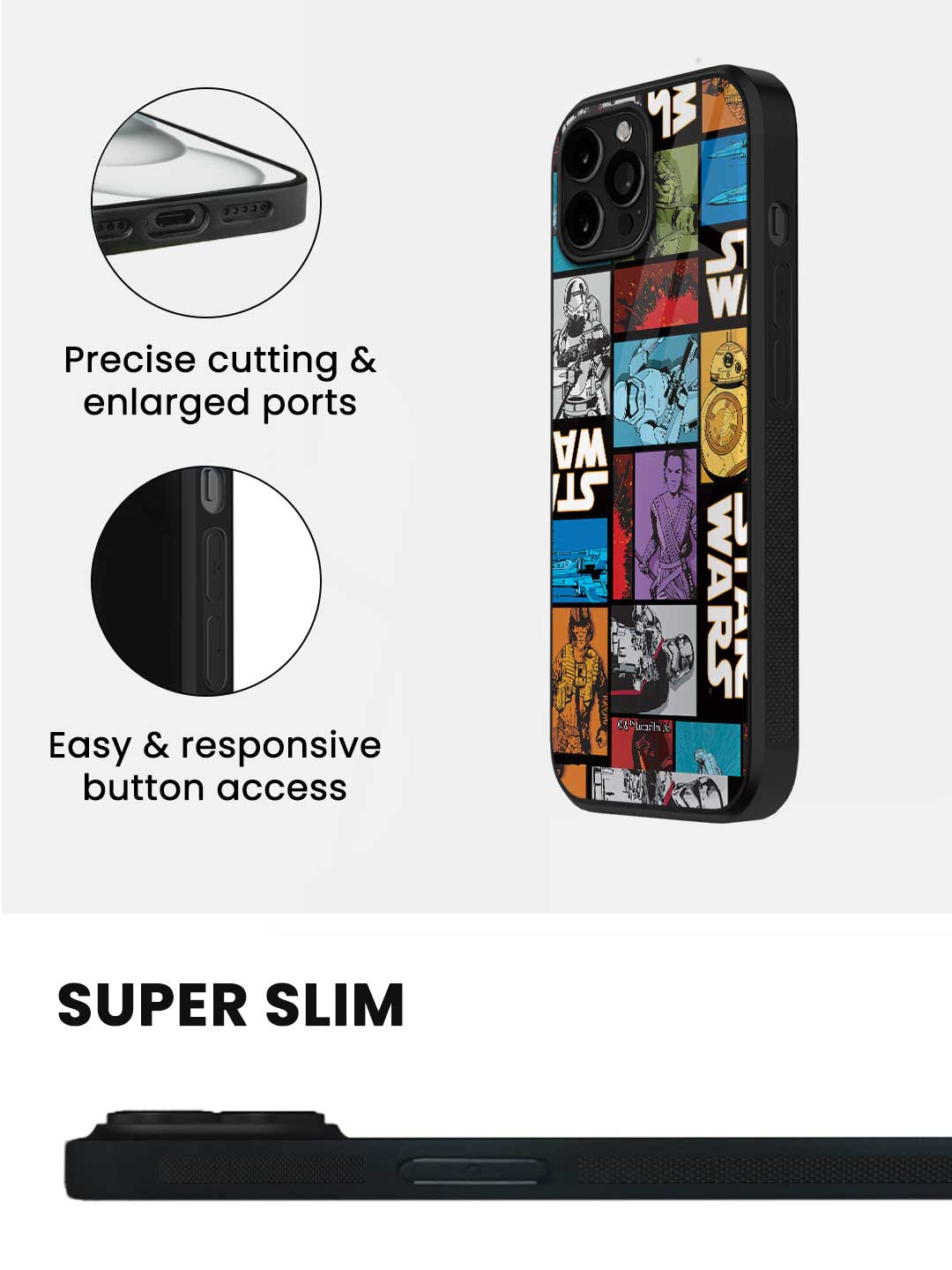 The Force Awakens - iPhone 12 Pro Glass Cover