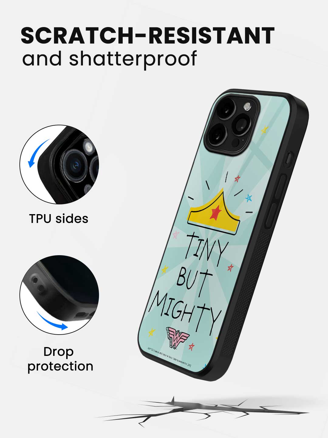 WW Tiny but Mighty - iPhone 13 Pro Max Glass Cover