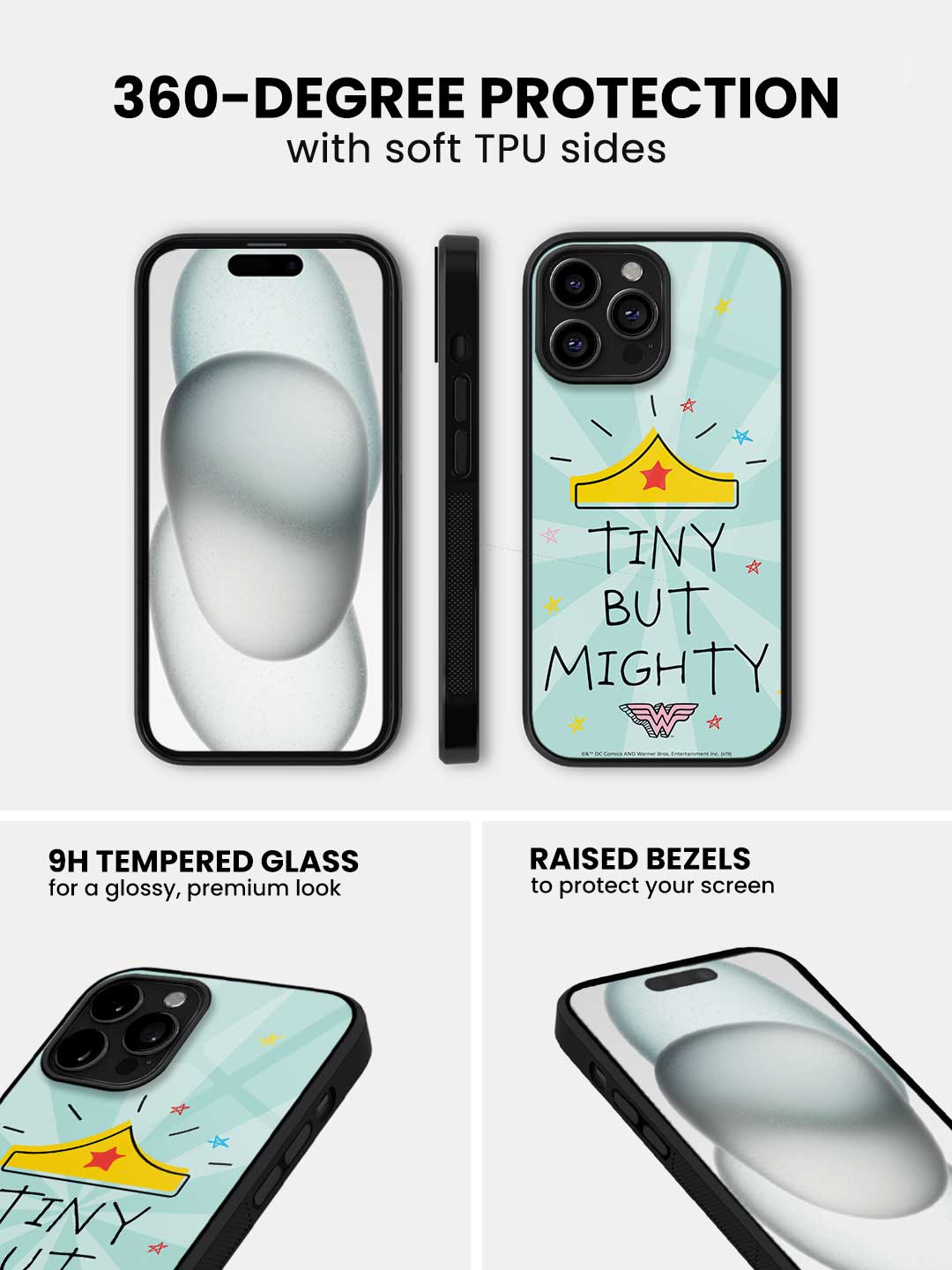 WW Tiny but Mighty - iPhone 13 Pro Max Glass Cover