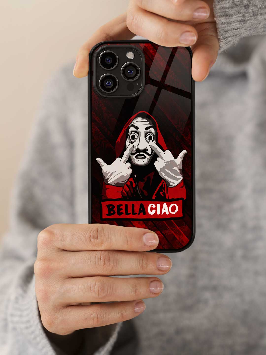 Bella Ciao - iPhone 13 Pro Max Glass Cover