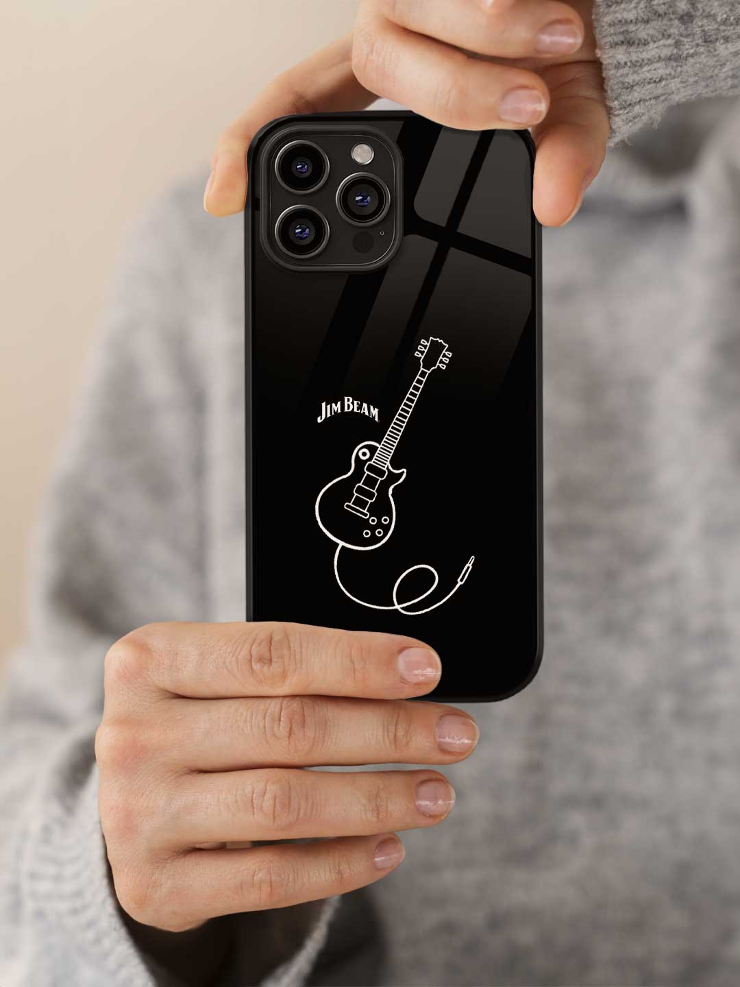 Jim Beam Rock On - iPhone 13 Pro Max Glass Cover