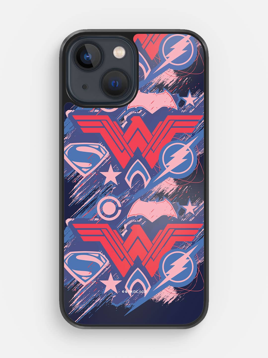 JL Scribbled Logos - iPhone 13 Mini Cover