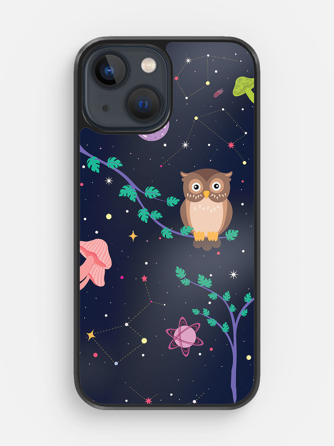 Space Owl - iPhone 13 Mini Bumper Cover