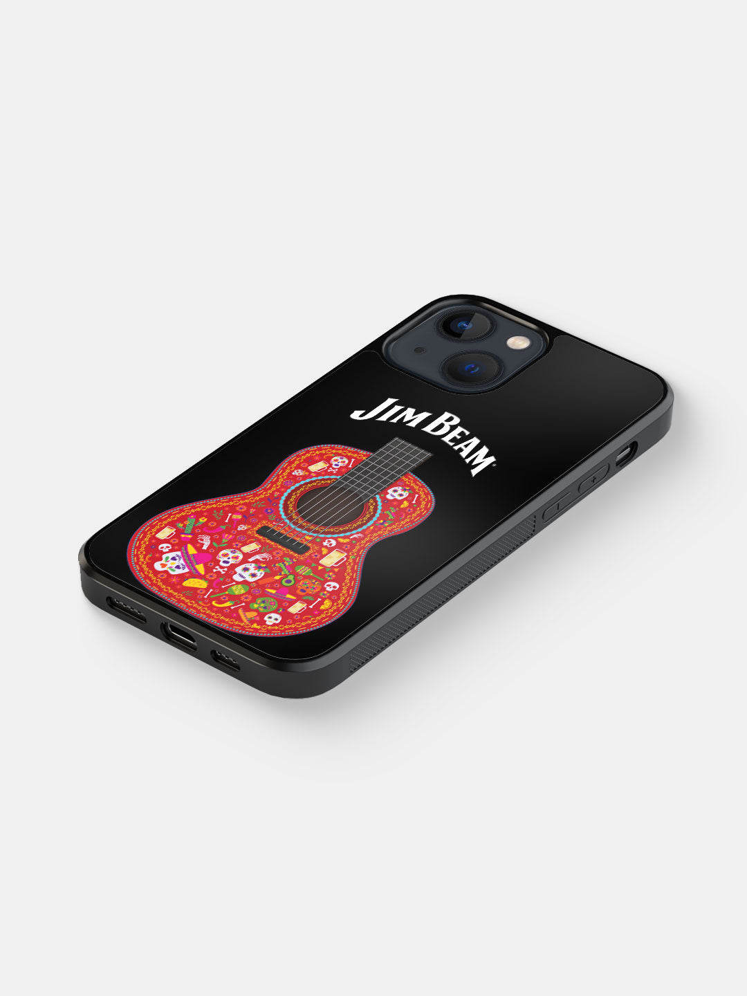 Jim Beam Guitar Black - iPhone 13 Mini Cover