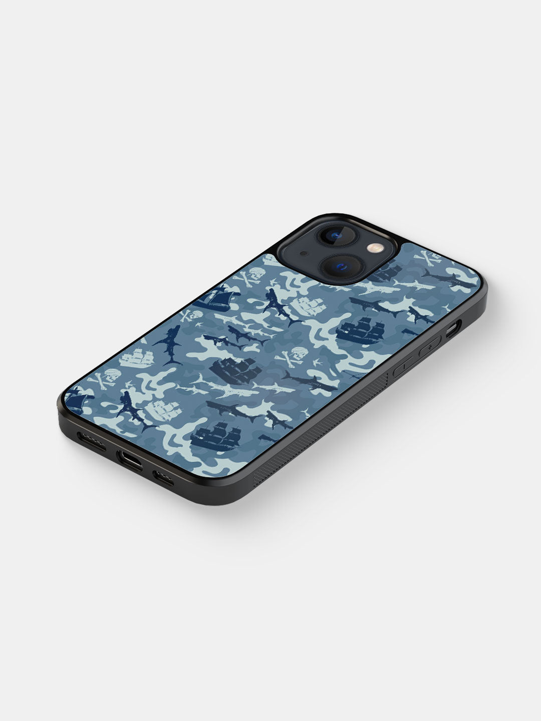 Pirates Pattern - iPhone 13 Mini Cover