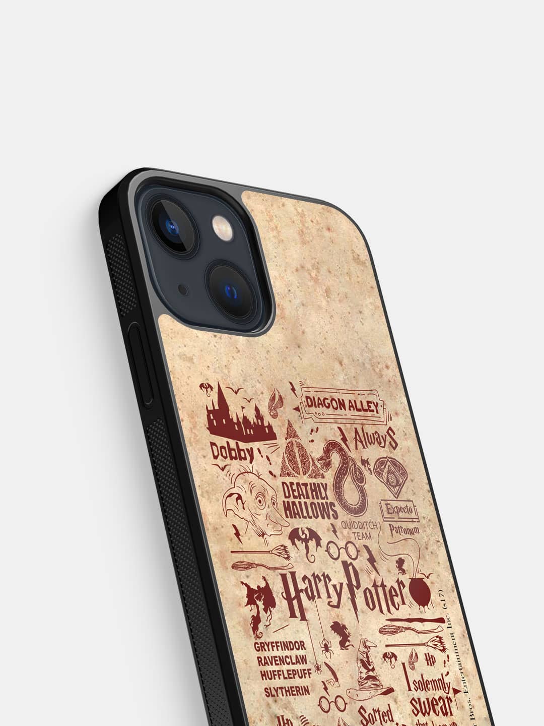 Harry Potter Infographic Red - iPhone 13 Mini Cover