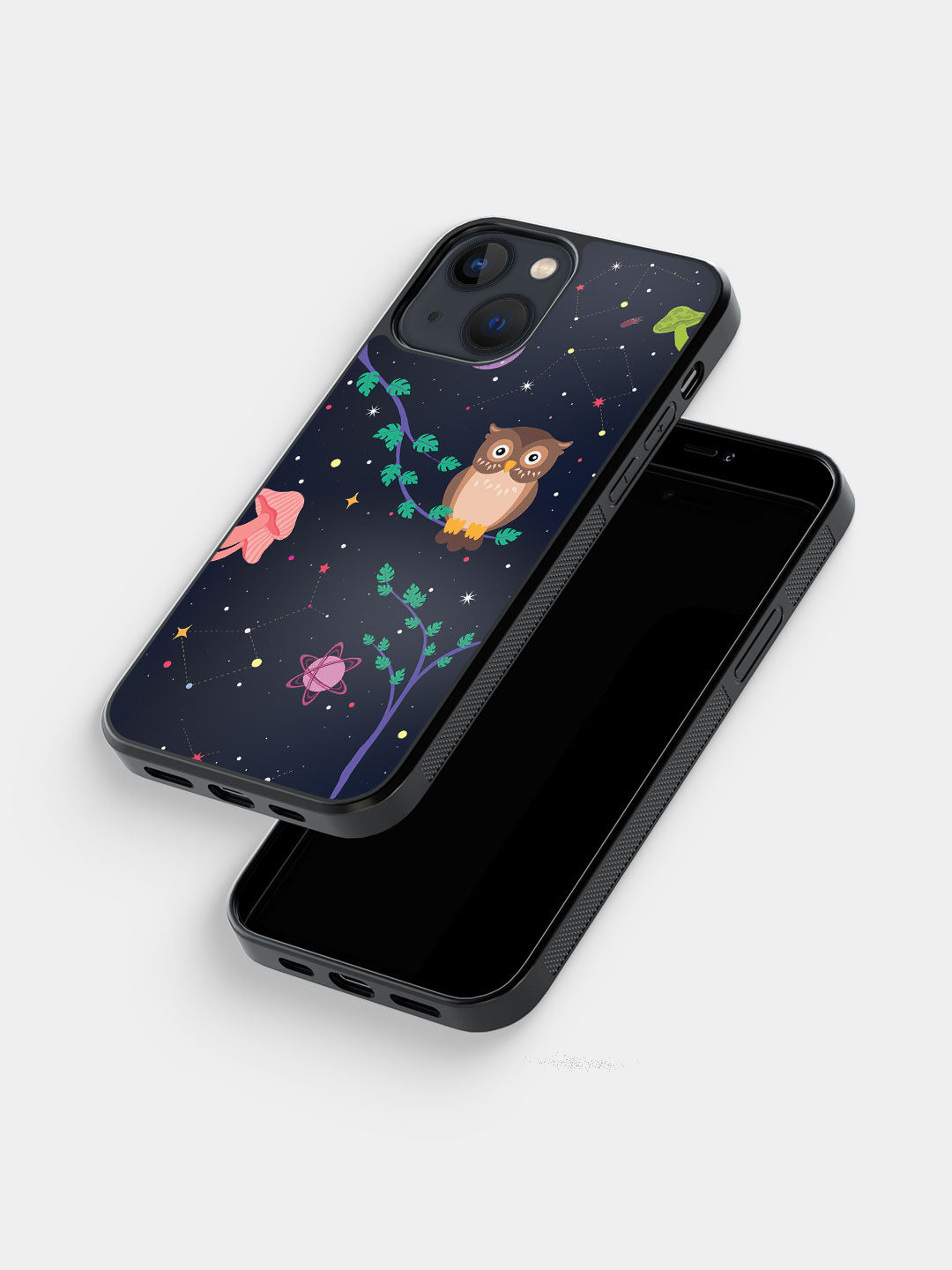 Space Owl - iPhone 13 Mini Bumper Cover