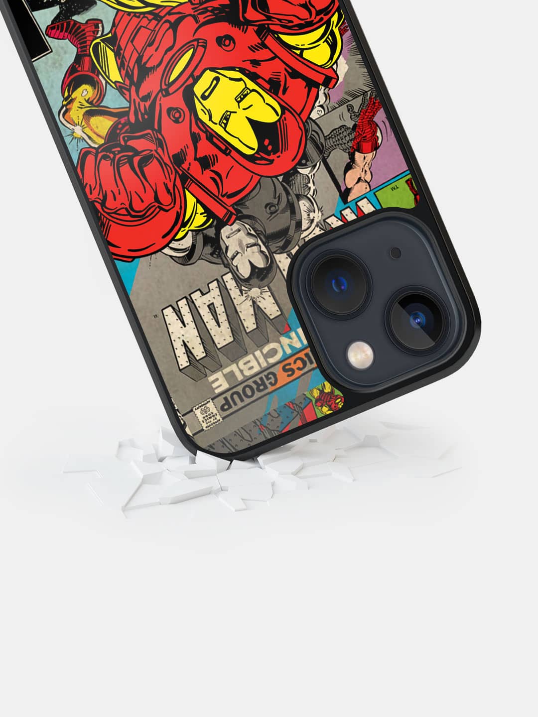 Comic Iron Man - iPhone 13 Mini Cover
