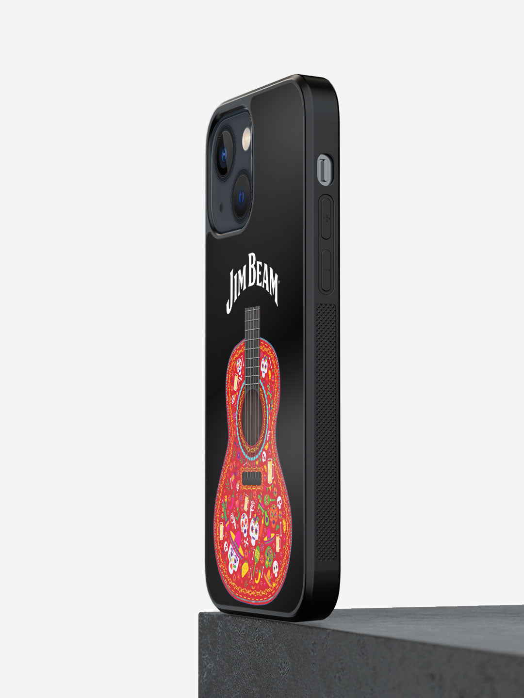 Jim Beam Guitar Black - iPhone 13 Mini Cover