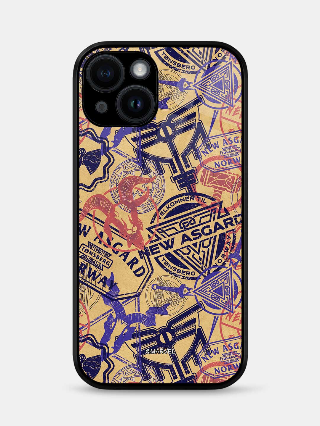 New Asgard Stamps - iPhone 13 Mini Glass Cover