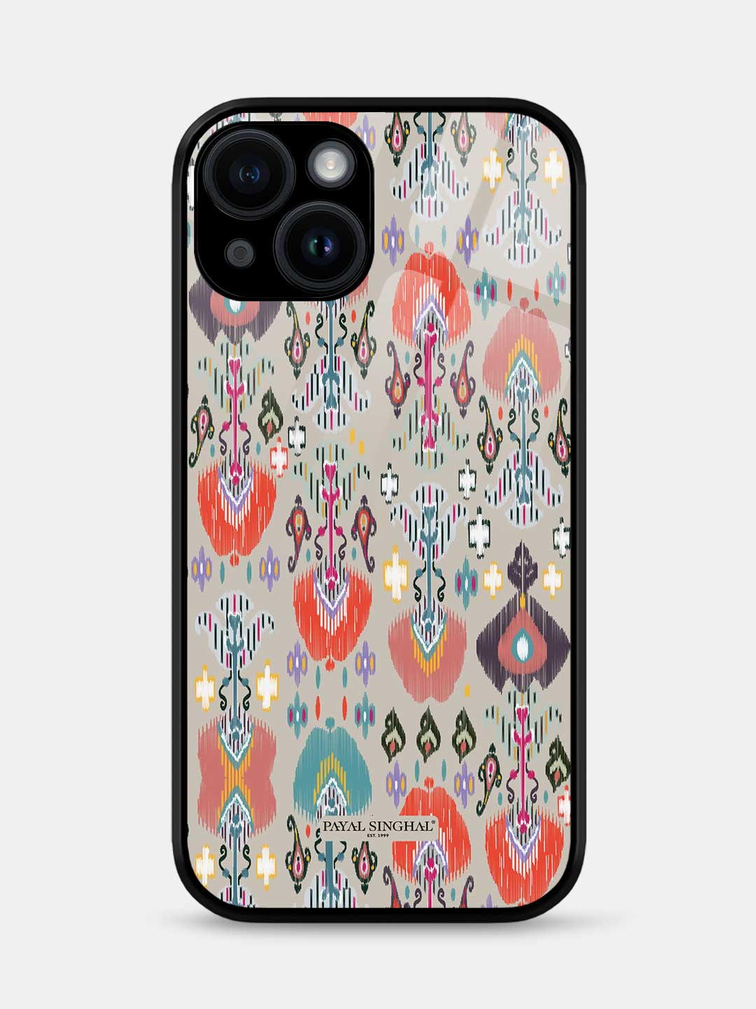 Payal Singhal Ikat Garden Stone - iPhone 13 Mini Glass Cover