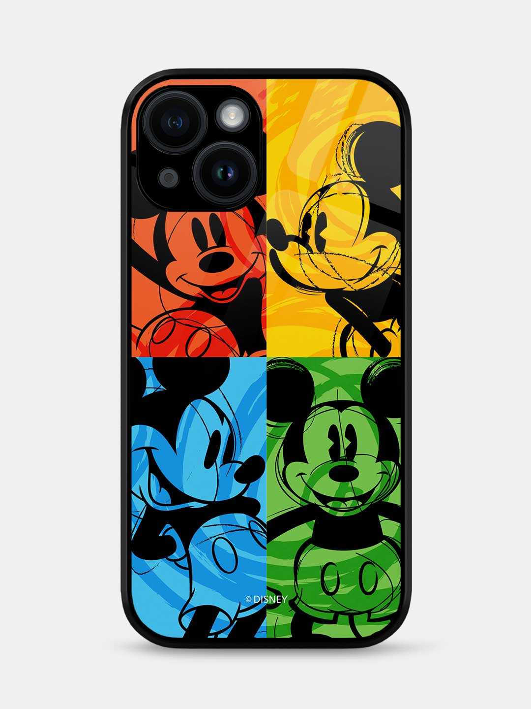 Shades of Mickey - iPhone 13 Mini Glass Cover